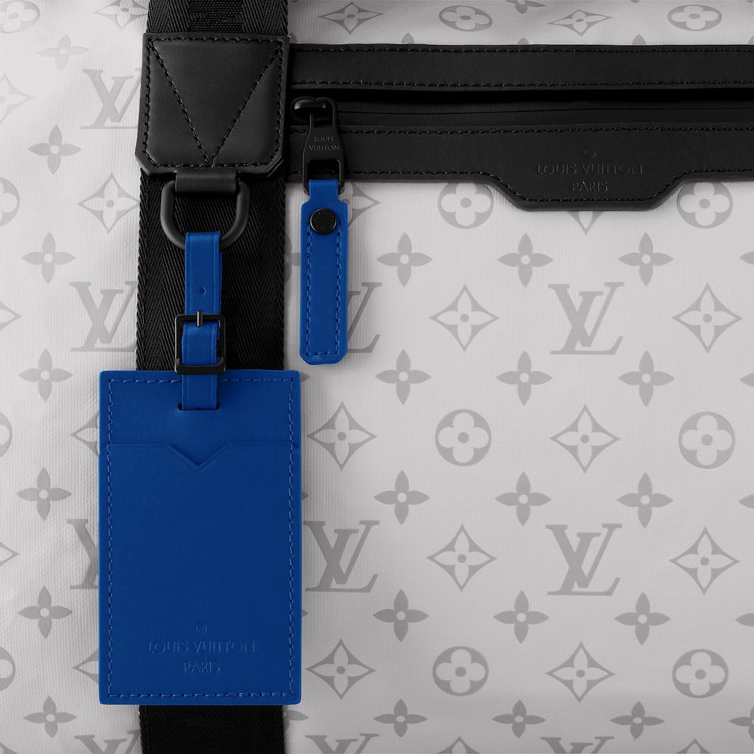 Túi Louis Vuitton Keepall 55 Nam Trắng